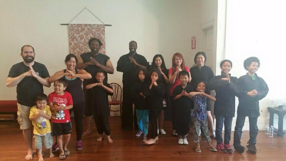 Master Sheldon with Deep Root community members