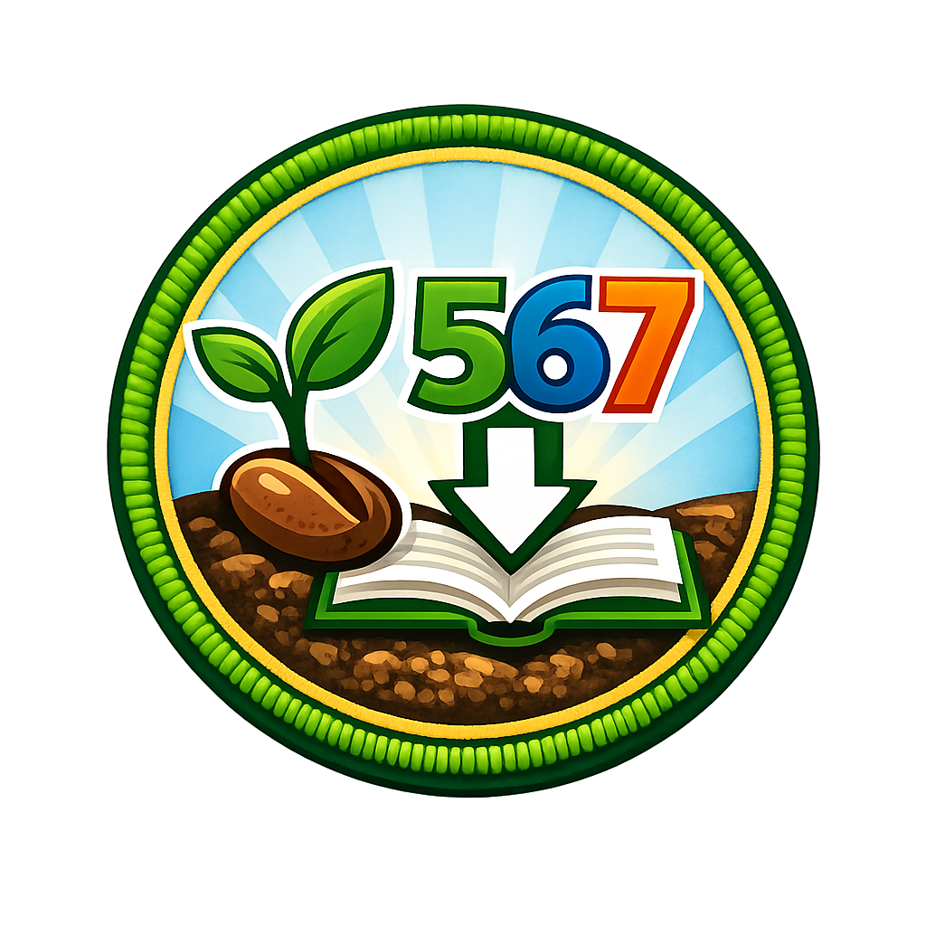 567 Guide Badge