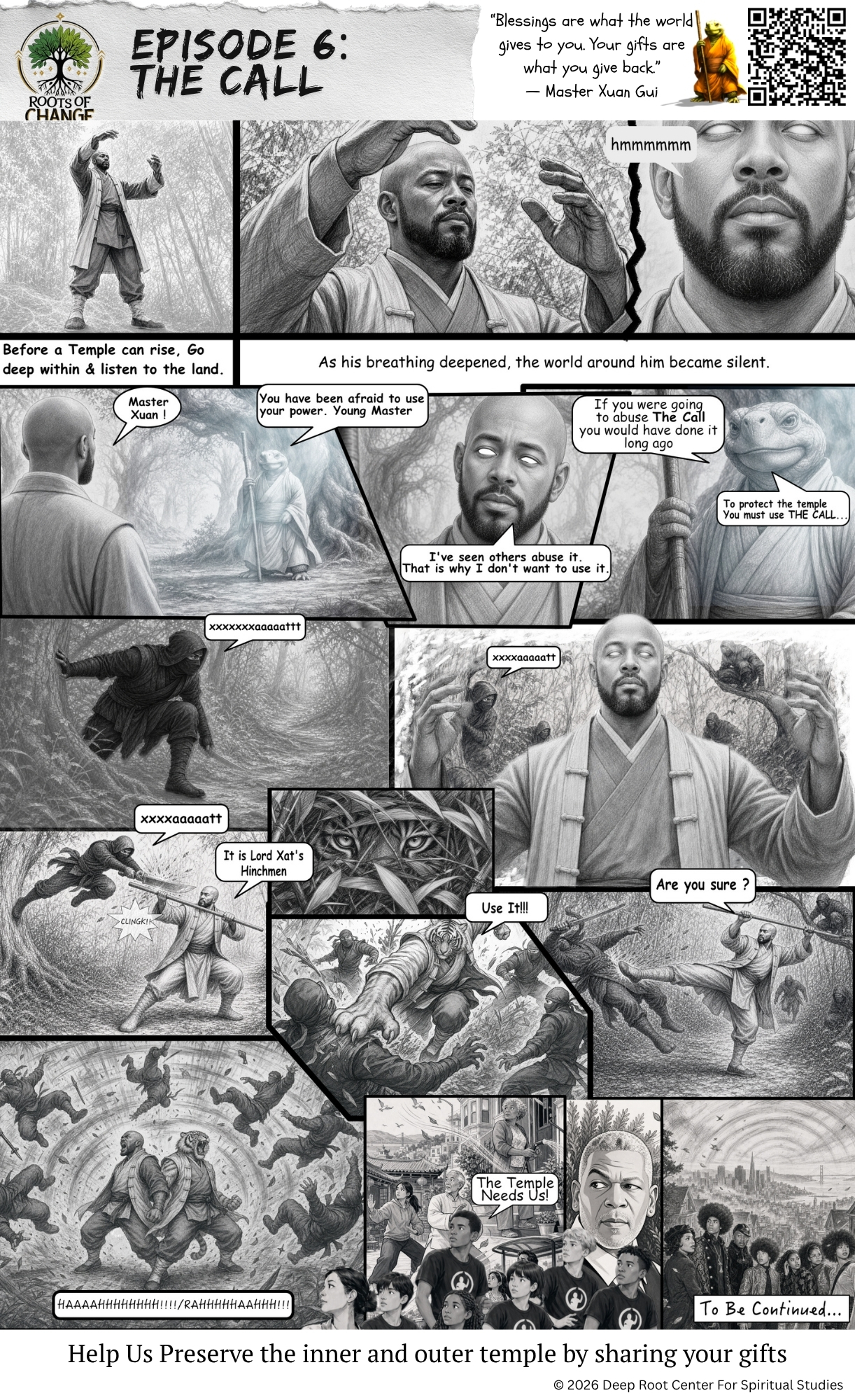 Full Roots of Change Episode 6 comic