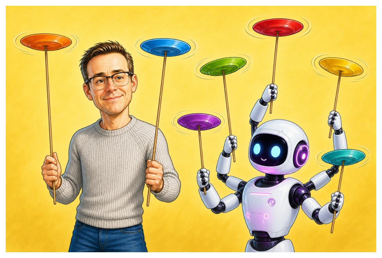 Robin et son employé IA se partagent les tâches de l’entreprise