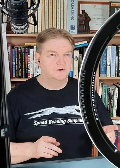 Jon Bjarnason — Cognitive Performance Expert and Speed Reading Coach, Reykjavík, Iceland. Founder of Speed Reading Simplified and Hraðlestrarskólinn, Iceland's leading speed reading school.