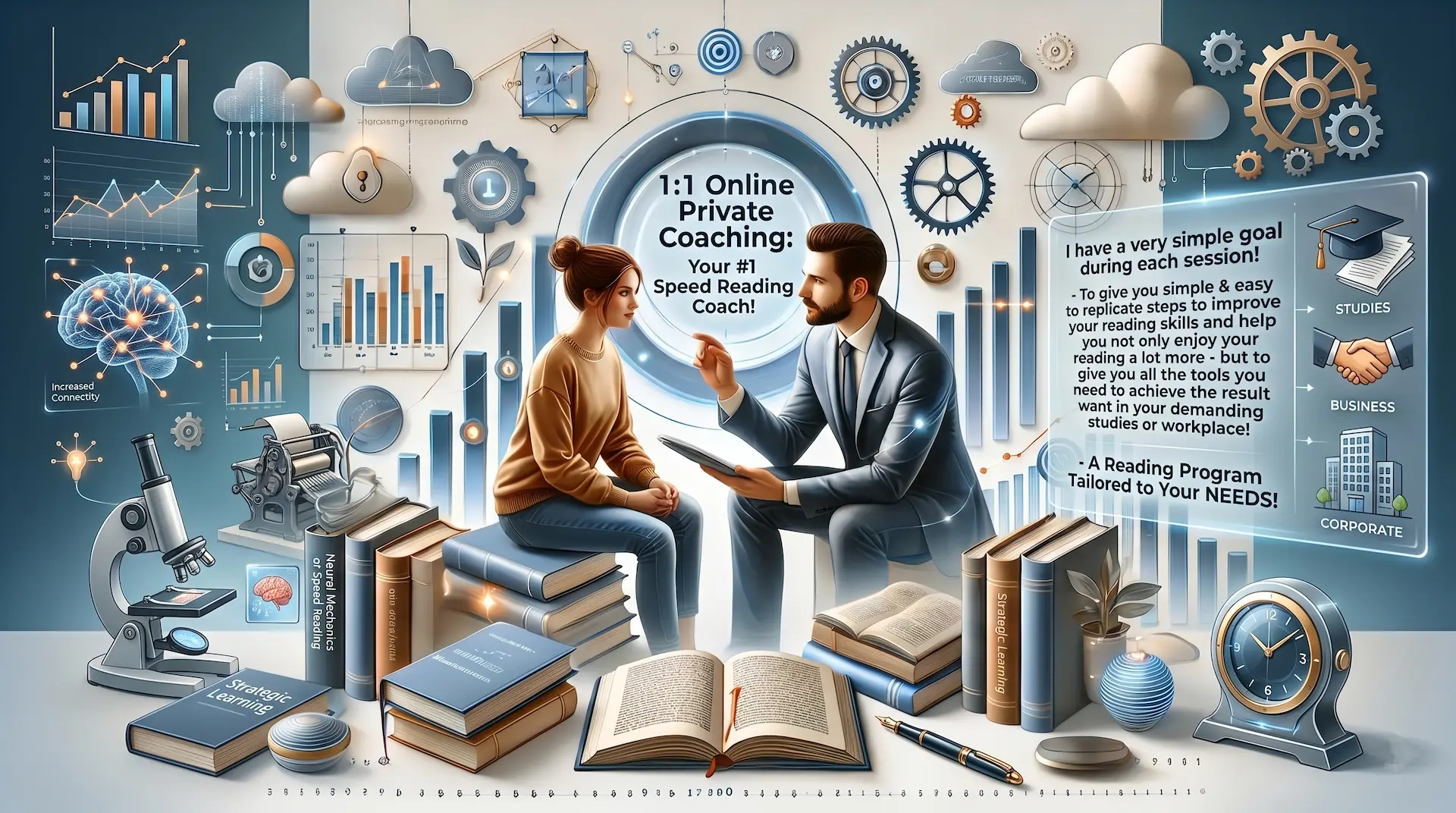 SRS Private Coaching - 1:1 Online Private Coaching: Your #1 Speed Reading Coach