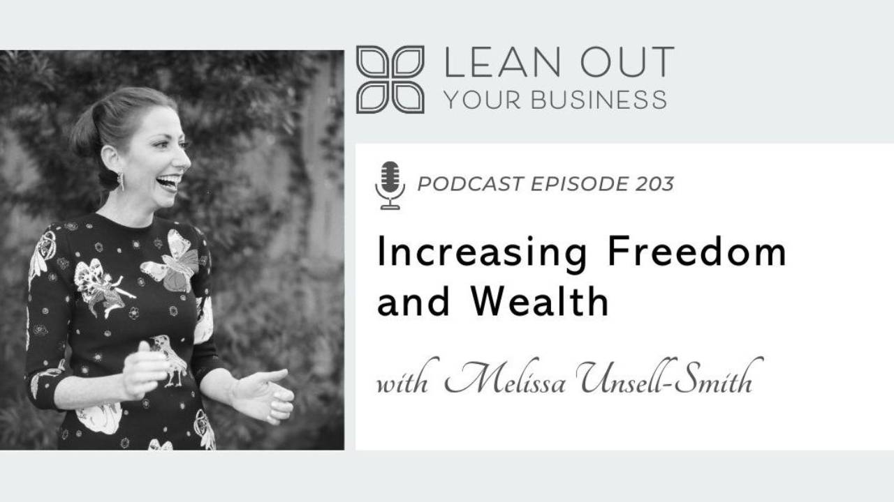 Unsell Lean Out Your Business Podcast Interview with Melissa Unsell-Smith
