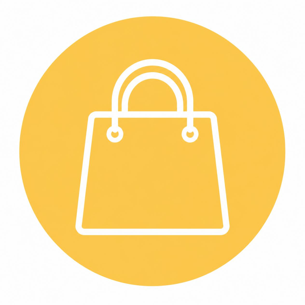 Shopping hub icon