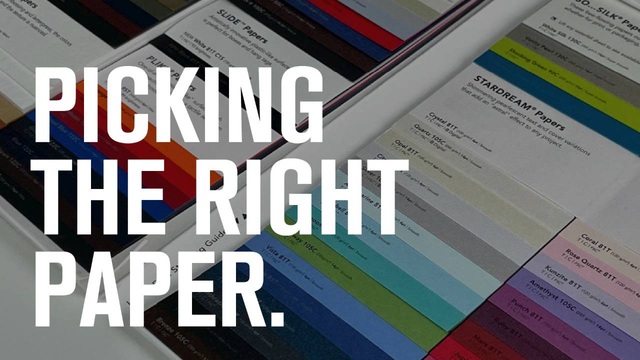 Pick the Right Paper 3 Tips Designers Need to Know for Print Projects