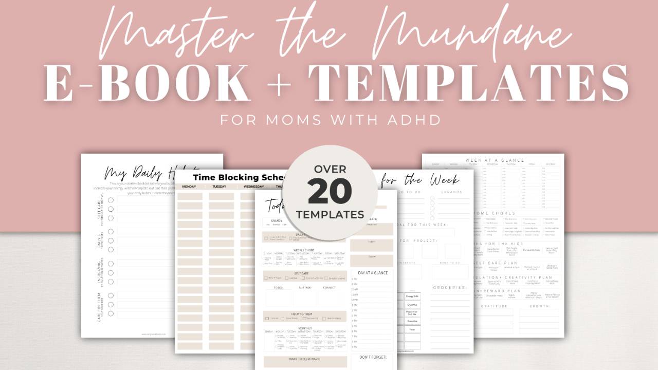 Photo inspiration: Picture Idea: Master The Mundane E Book Templates