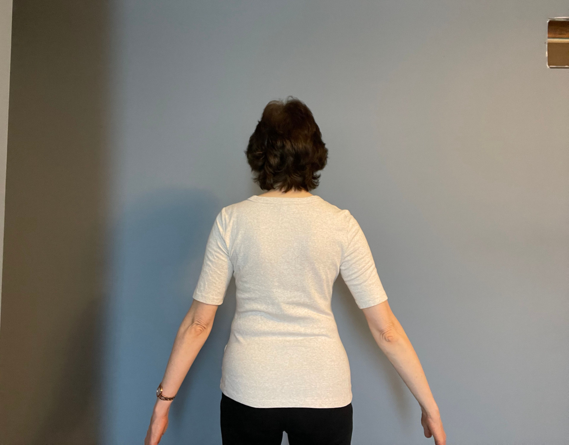 Cindy after LumaBody back view