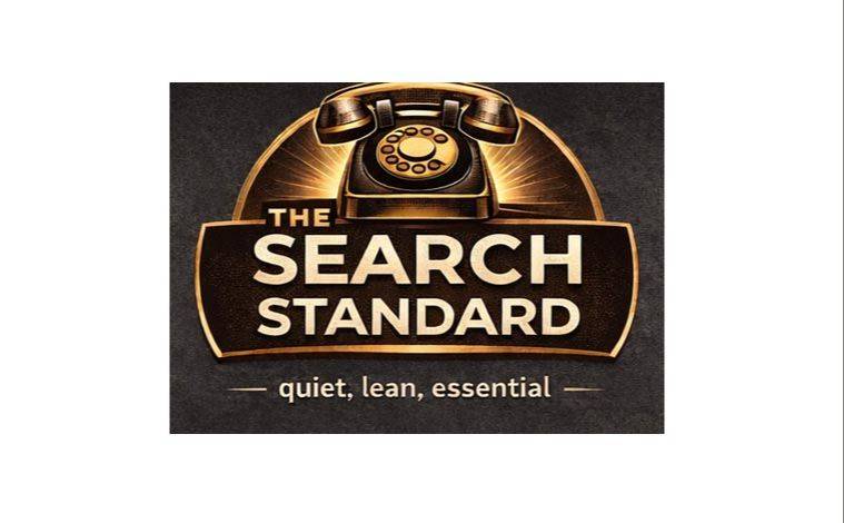 The original Search Standard logo, before simplification