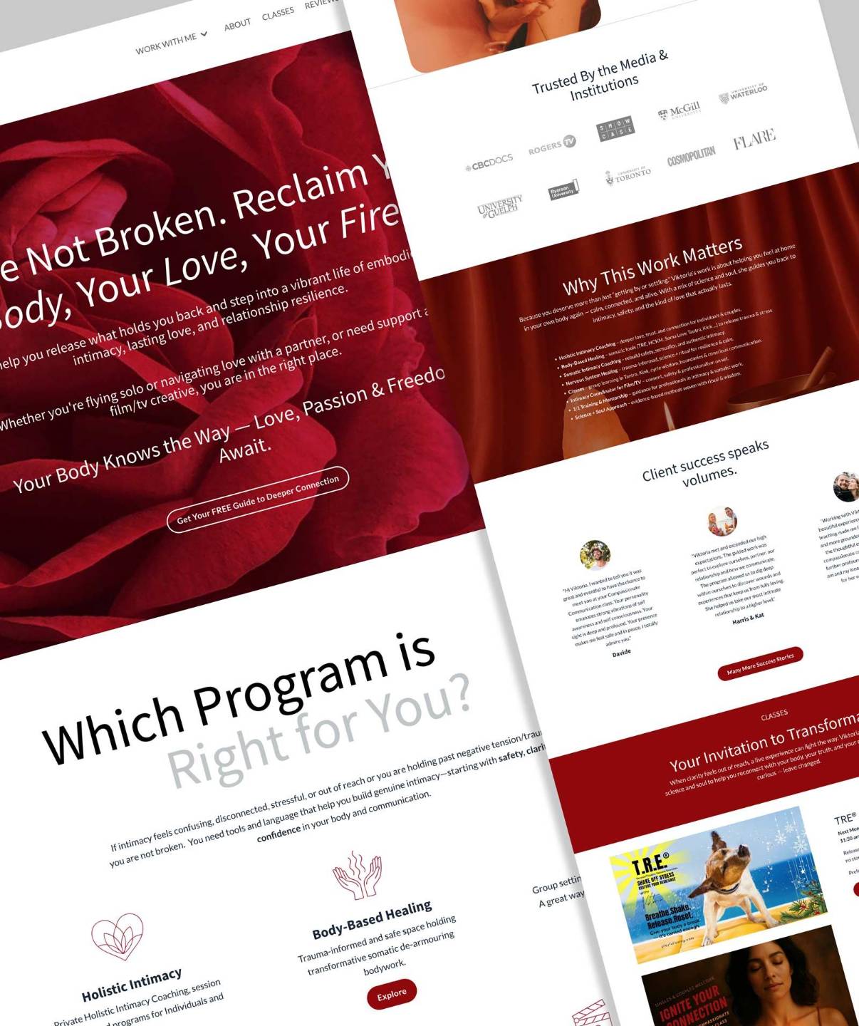 The Playful Loving website home page
