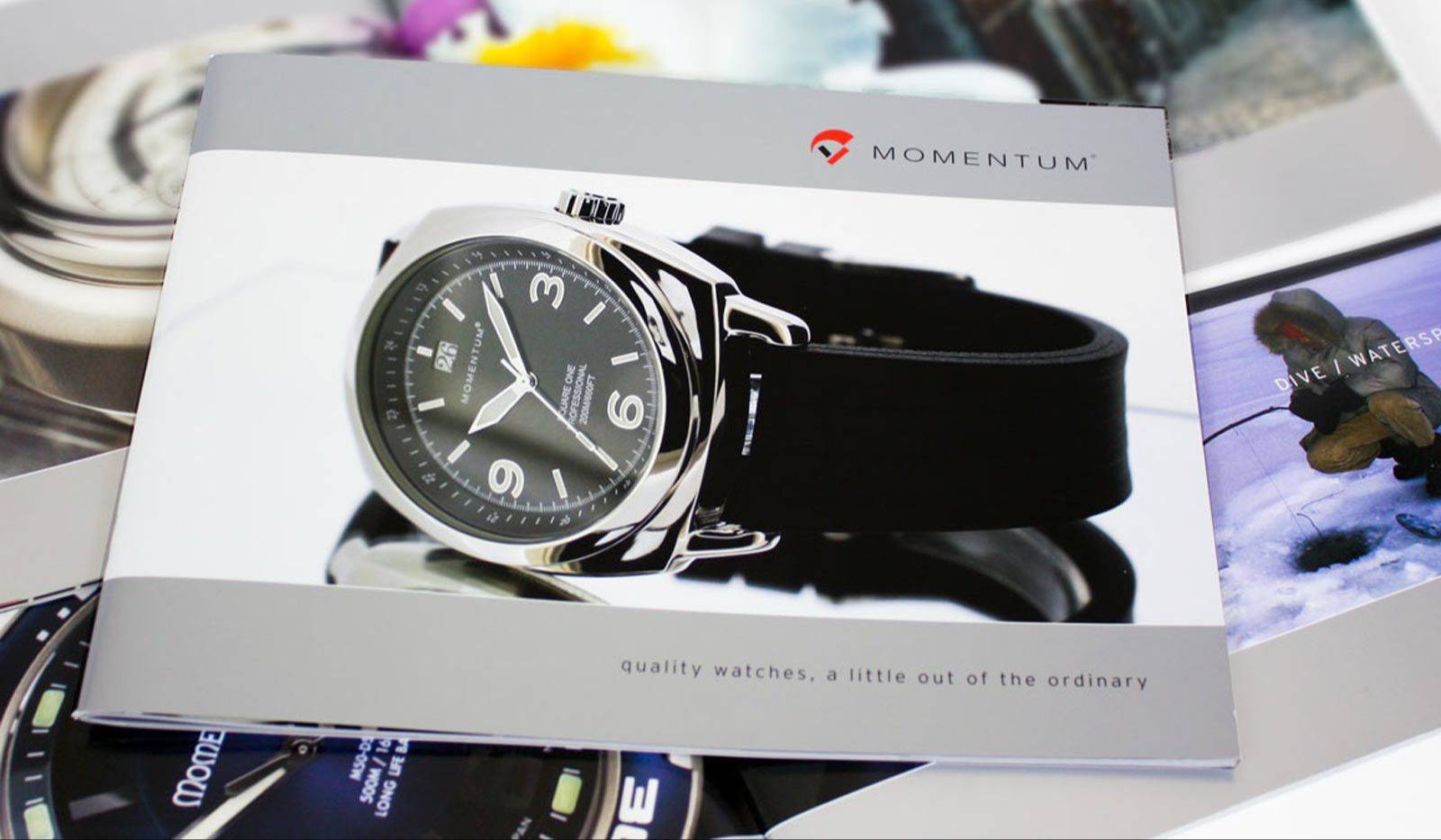 Momentum Watches company brochure