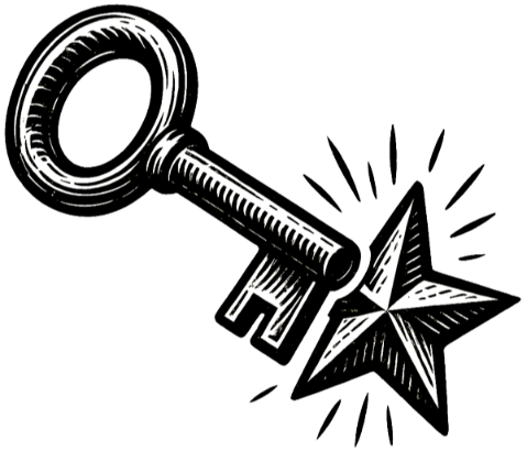 key and a start to unlock the log in