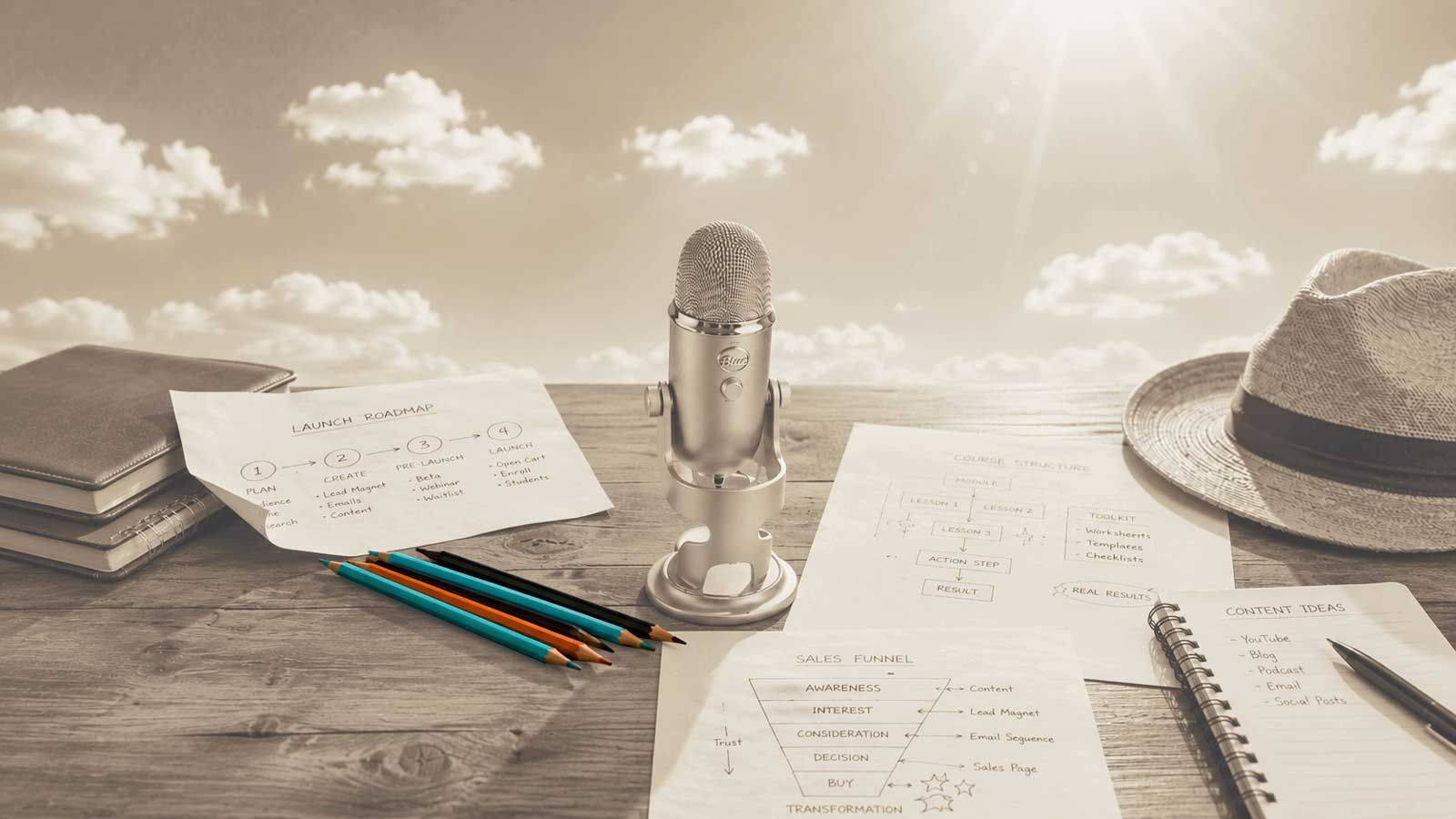 Microphone — teaching what you know