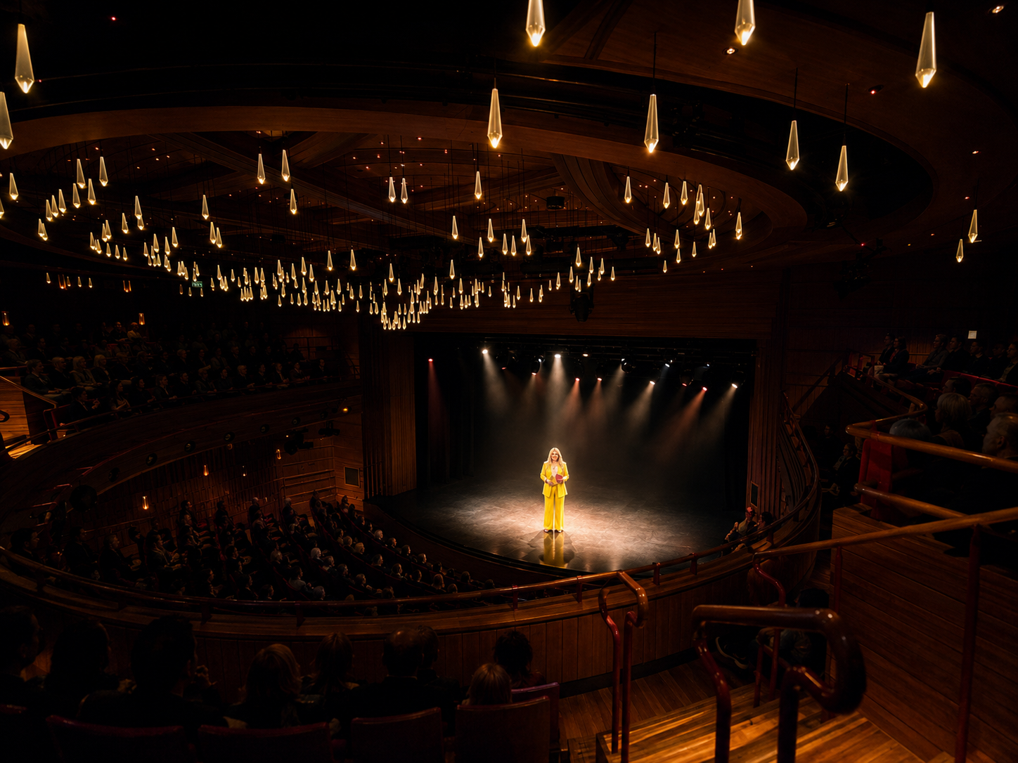 Poppy Delbridge live on stage