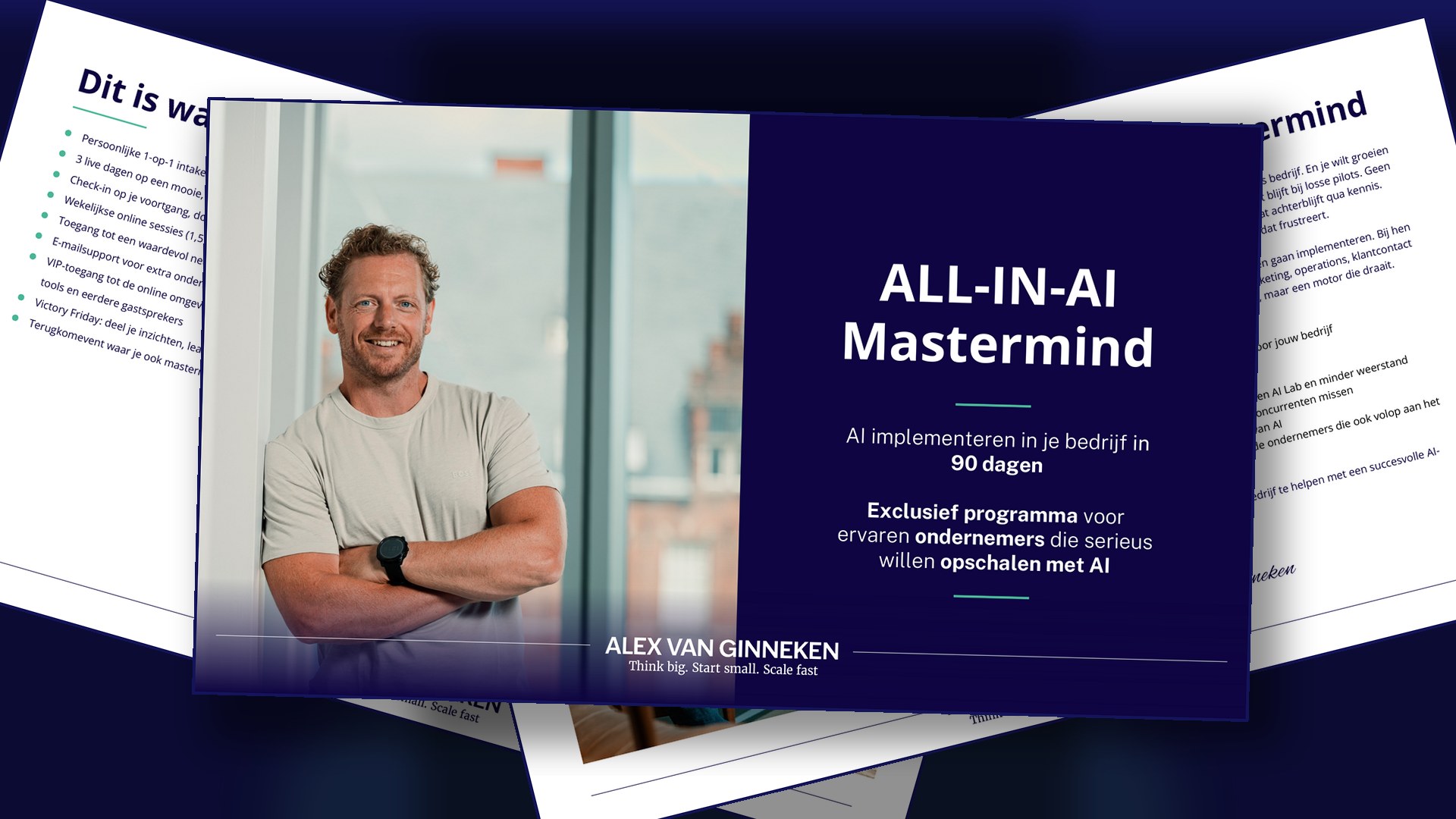 ALL-IN AI MASTERMIND brochure