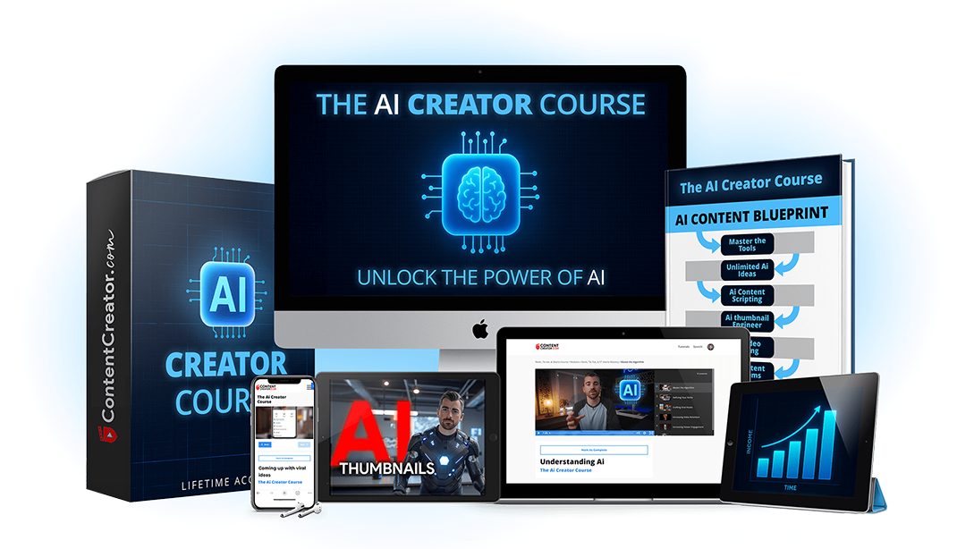 AI Creator Course, Viral Video Effects, and Viral Editing Templates bundle