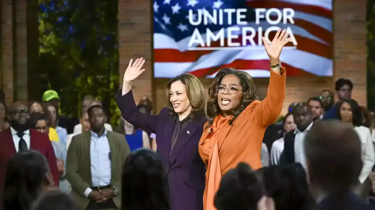 Hybrid Broadcast Event: Oprah Unite for America