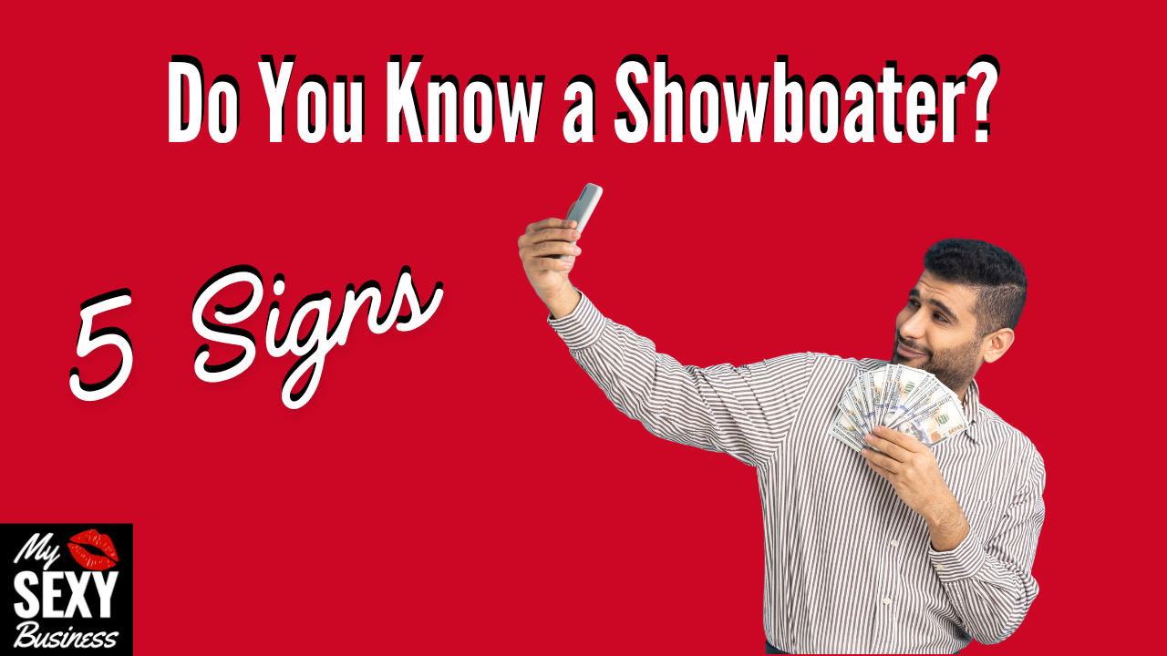Do You Know A Showboater? 5 Signs - Image of a man taking a selfie holding money