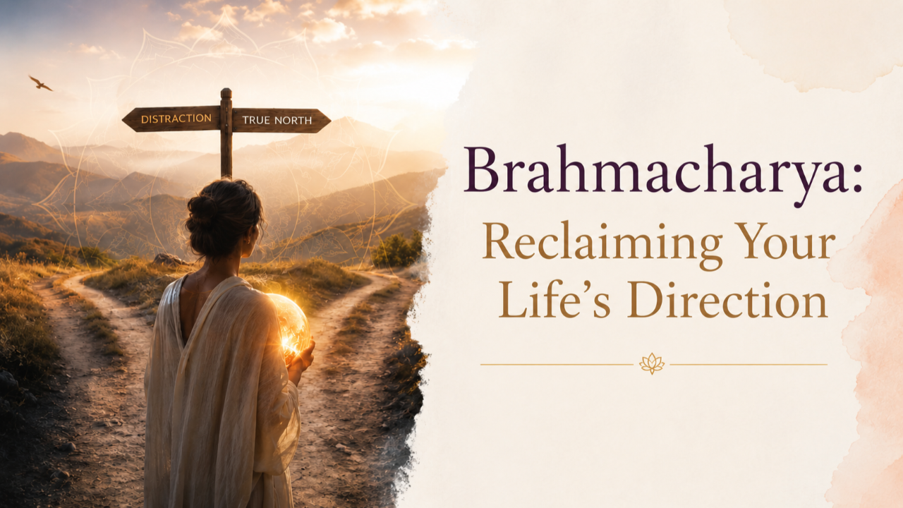 Brahmacharya: Reclaiming Your Life's Direction course preview