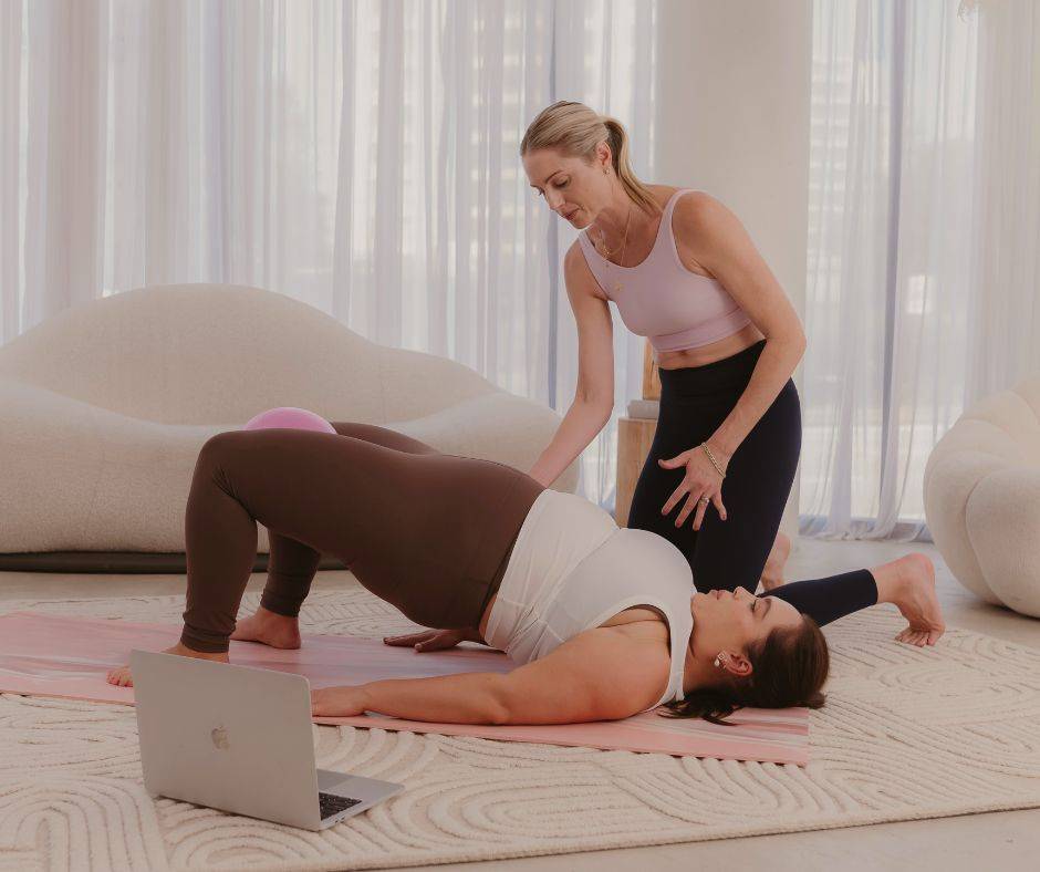 You experience leaking, heaviness or pelvic floor symptoms