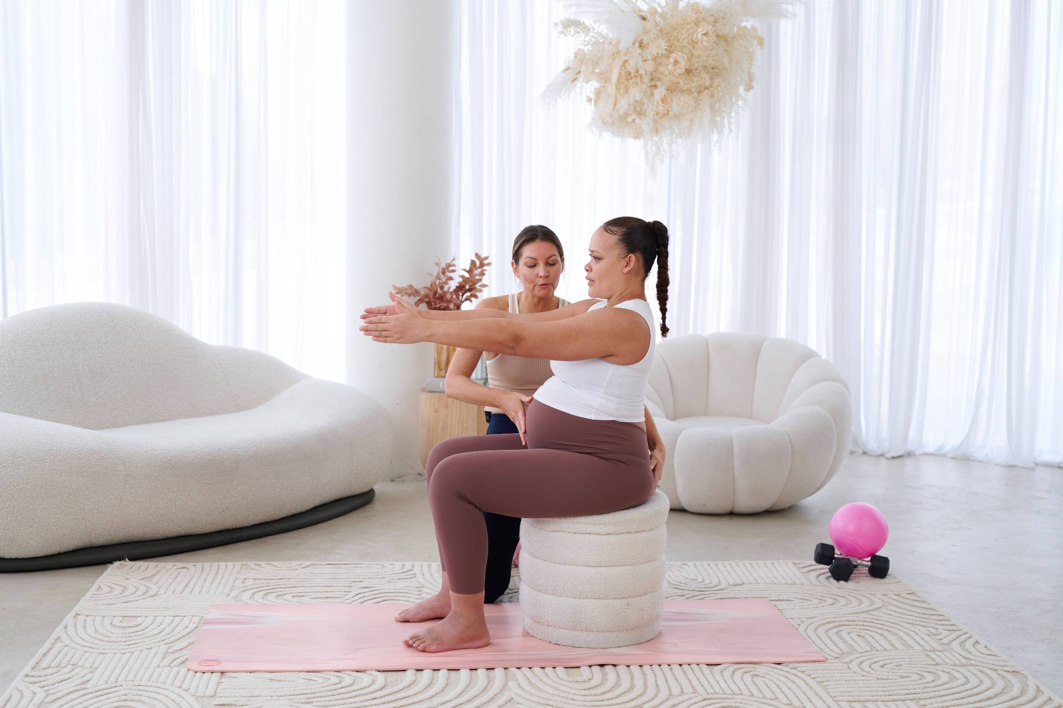 pregnancy pelvic girdle pain safe exercise
