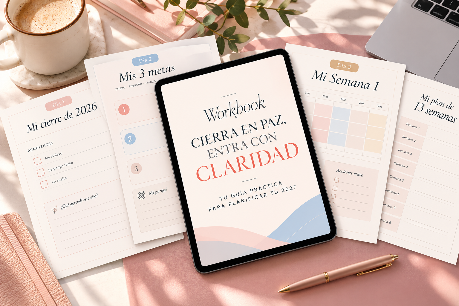 Workbook Cierra en Paz, Entra con Claridad