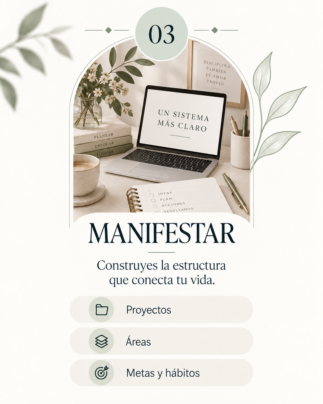 MANIFESTAR - Paso 3 del Centro de Mando