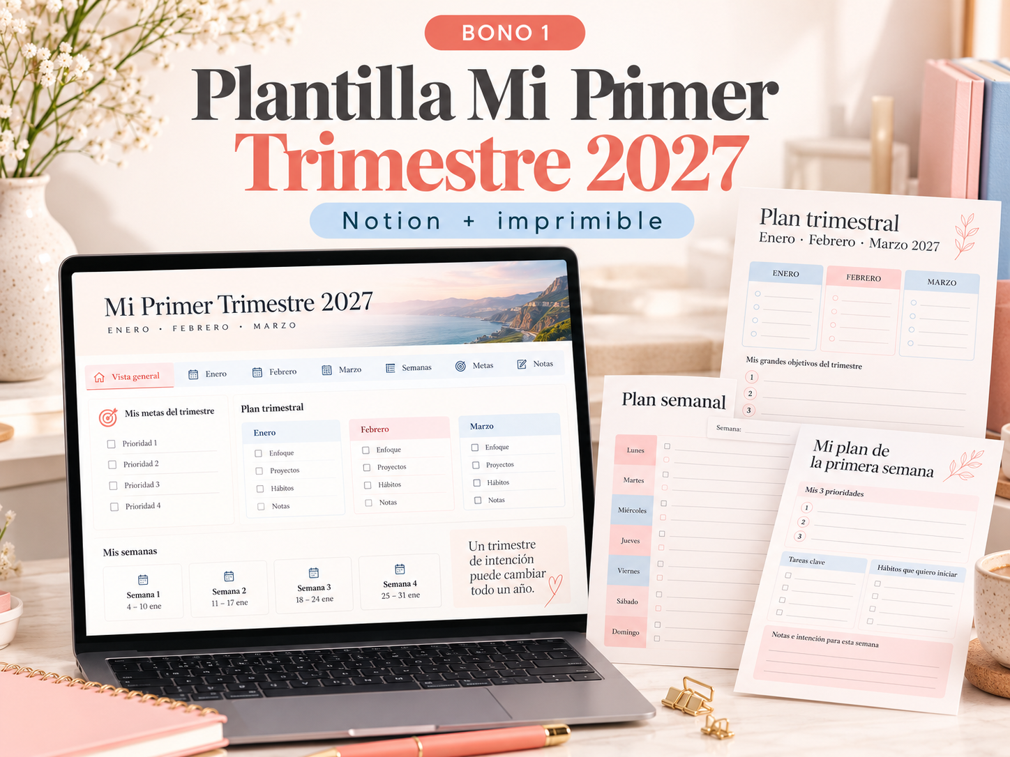 Plantilla Mi Primer Trimestre 2027