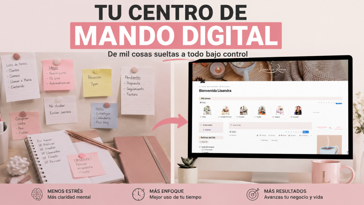 Qué es un centro de mando digital, la diferencia entre listas sueltas y un sistema real