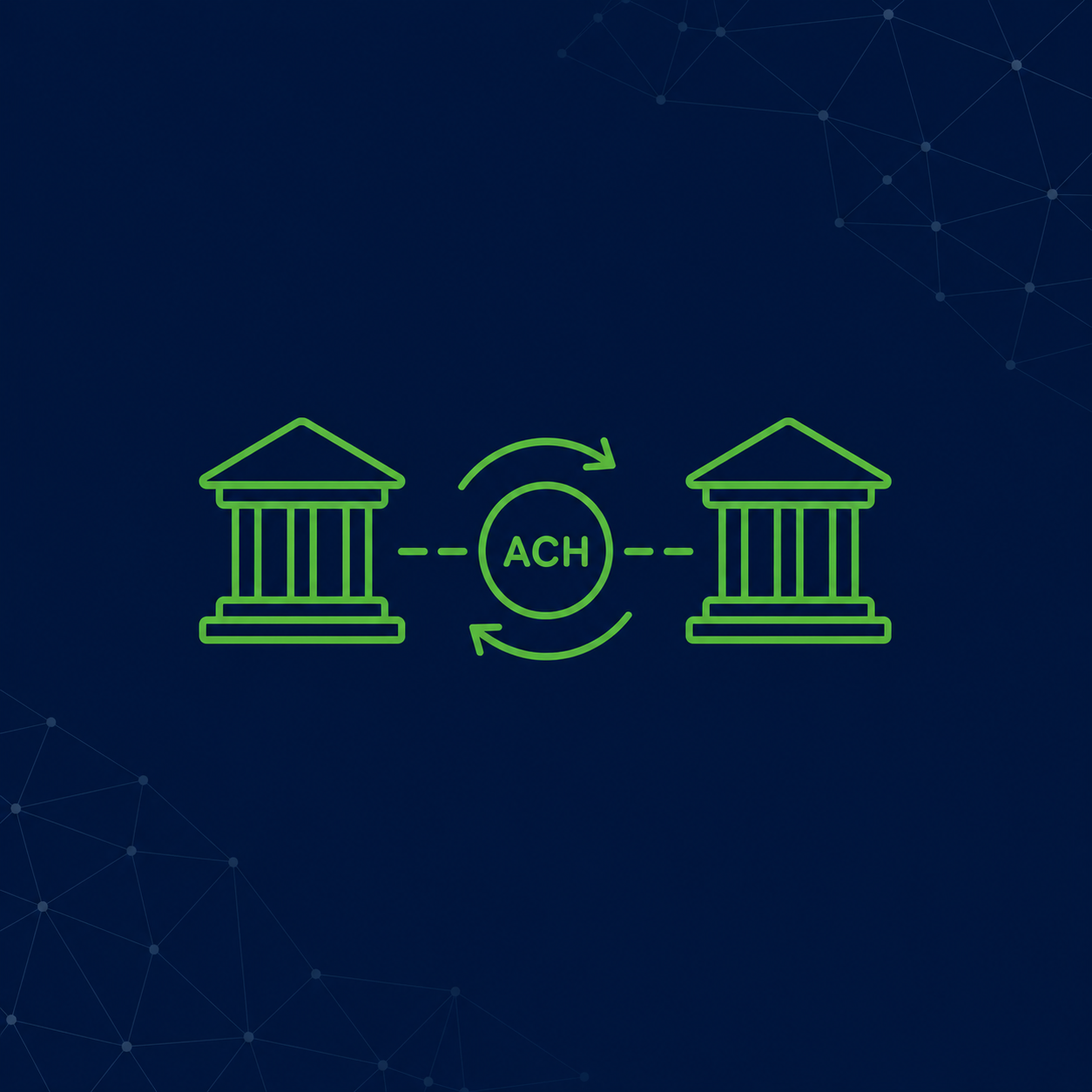 ACH Certificate — bank-to-bank ACH transfers