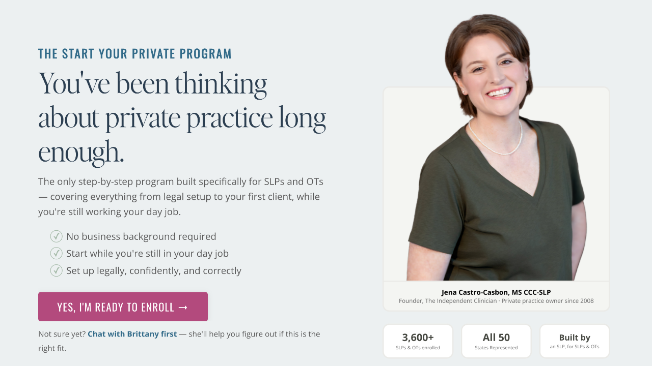 Start Your Private Practice