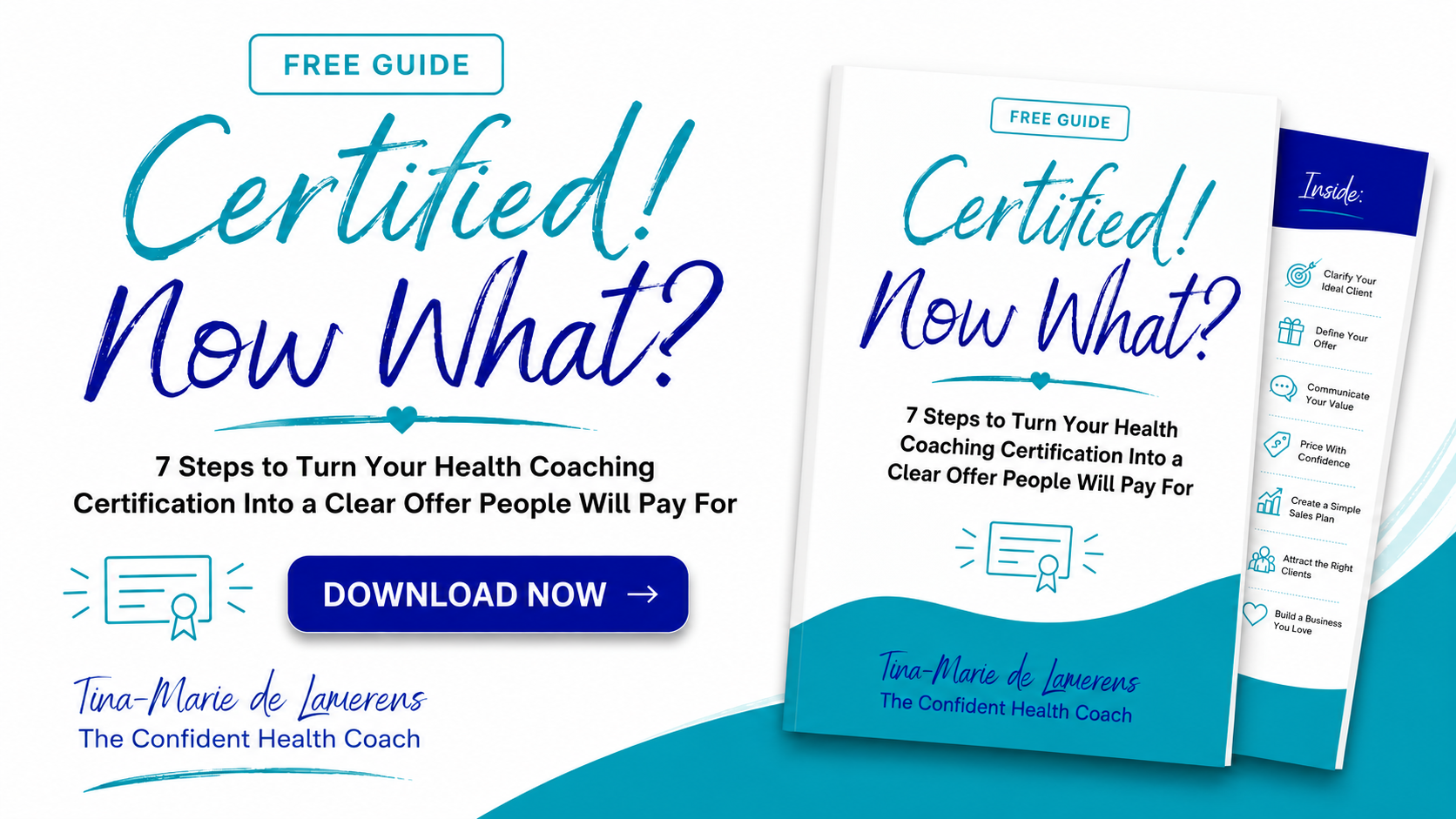 Certified. Now What? free guide cover preview