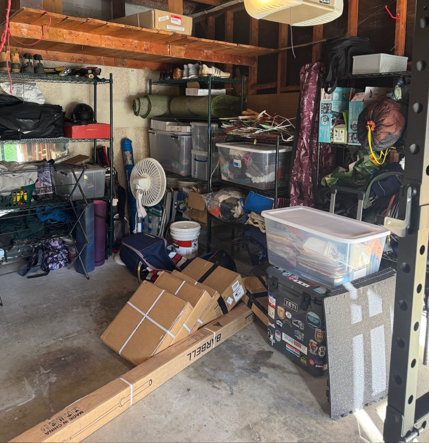 carlsbad ca garage organization before and after