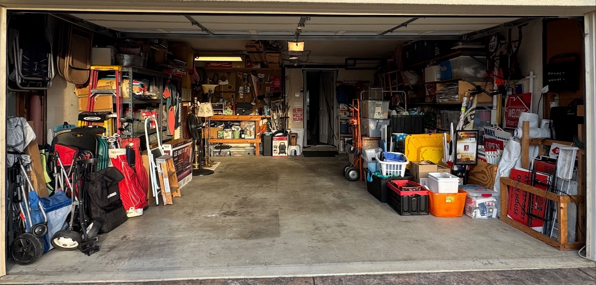 scripps ranch san diego garage cleaning before and after