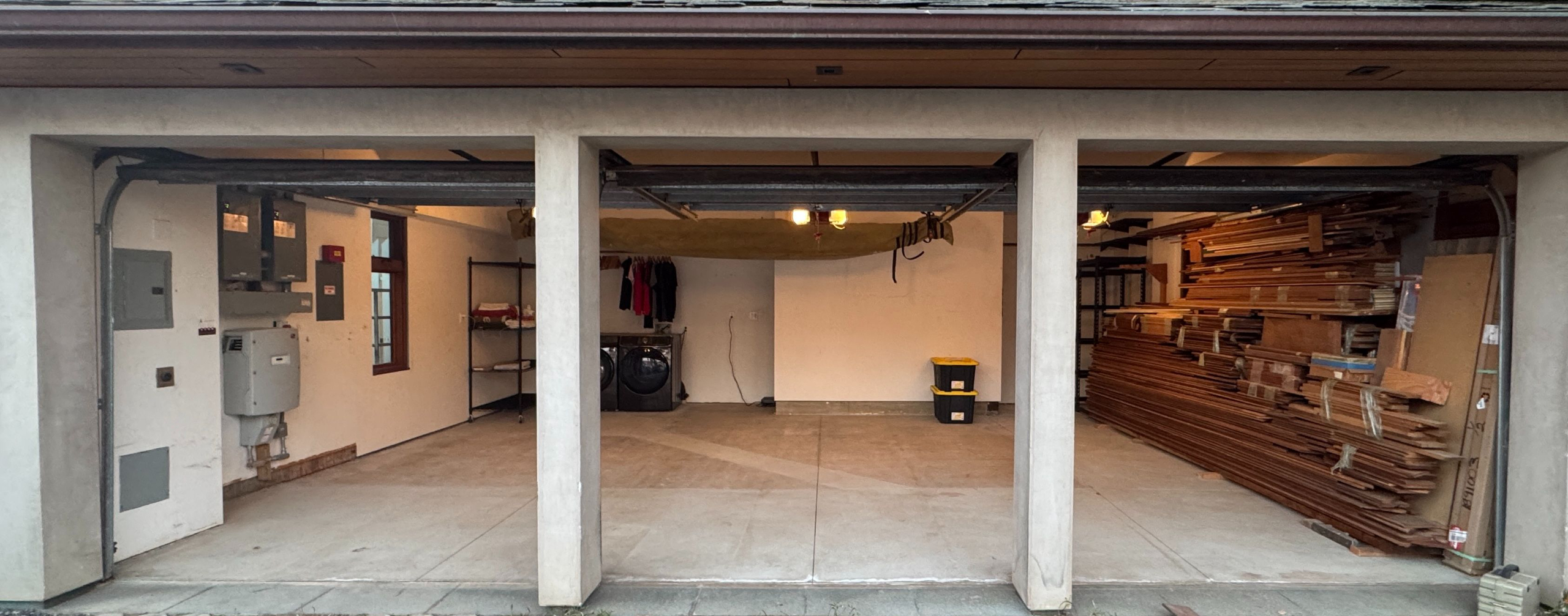 encinitas coastal garage cleaning before and after