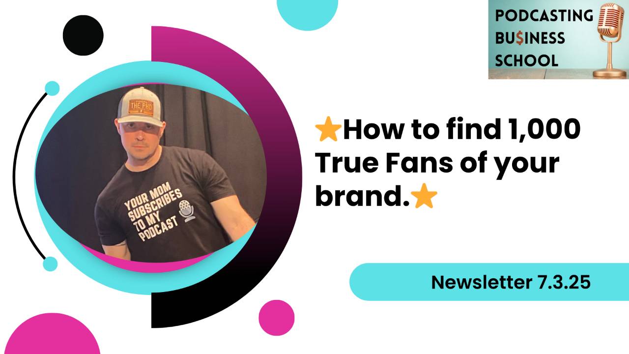 How to find 1,000 True Fans of your brand.
