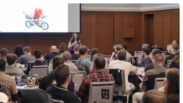 Vered Kogan presenting The Heart of Change