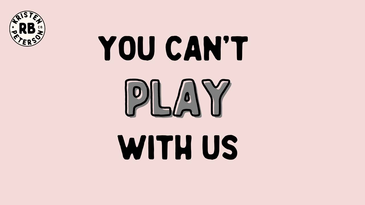You Can't Play - Exclusion of Others in Preschool