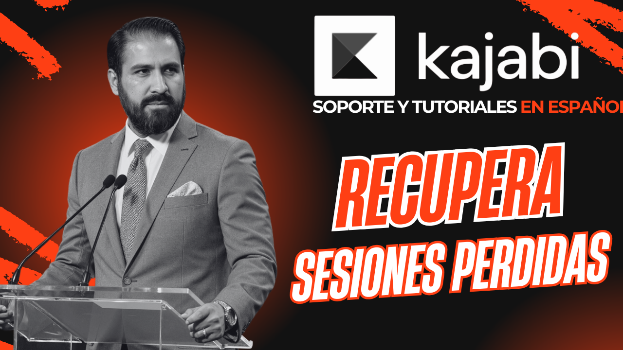 Cómo identificar sesiones de coaching inactivas en Kajabi