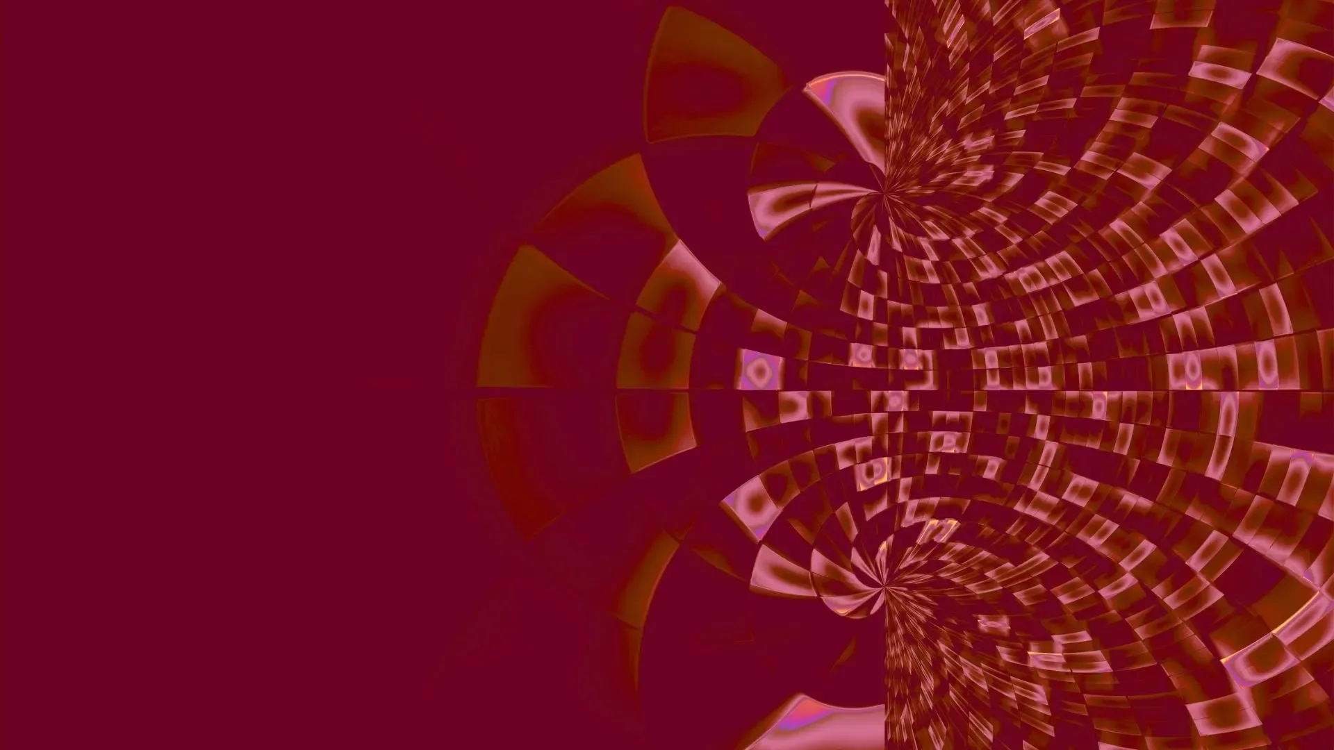 Red swirls