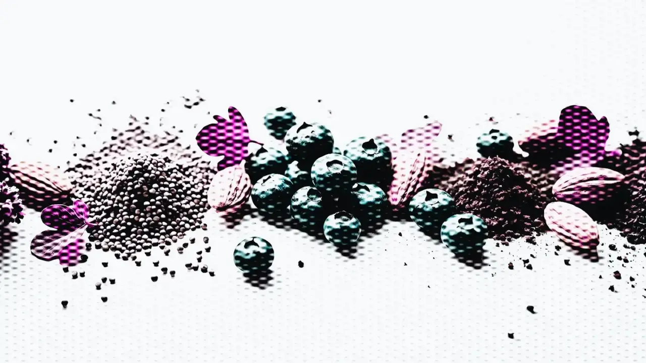 fruit on a screen background