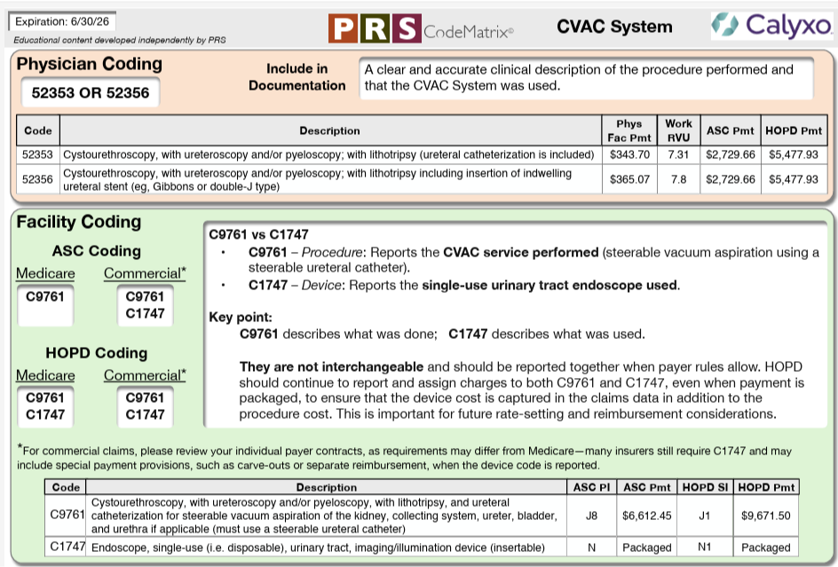 CVAC CodeMatrix Preview