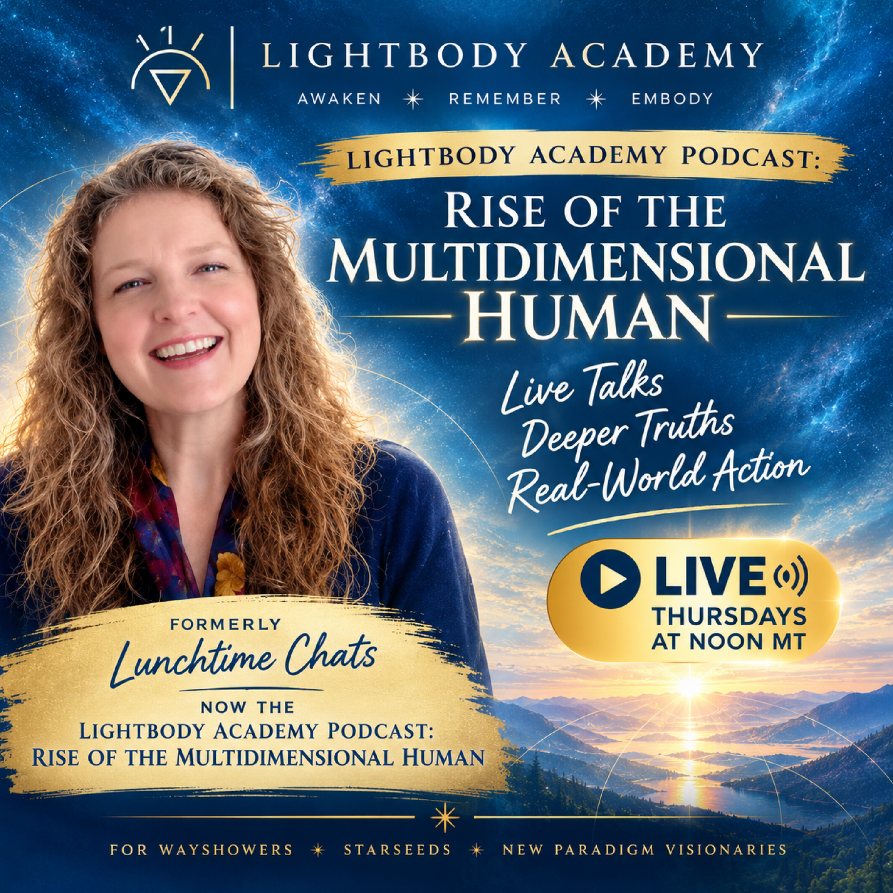 Lightbody Academy Podcast: Rise of the Multidimensional Human