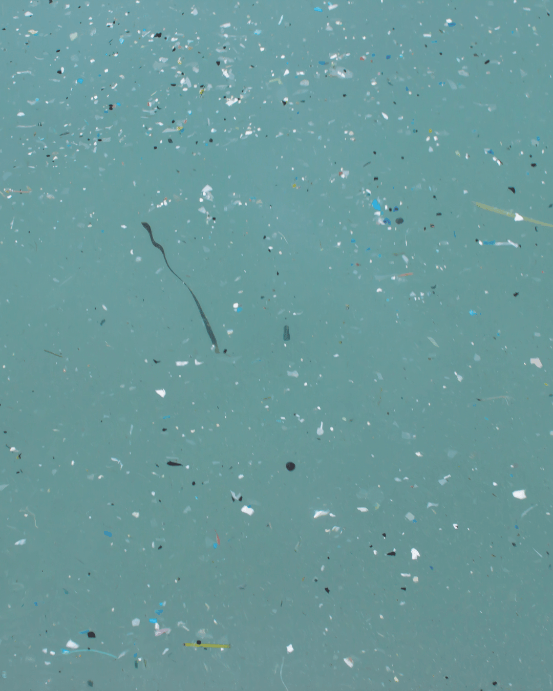 Microplastics in water