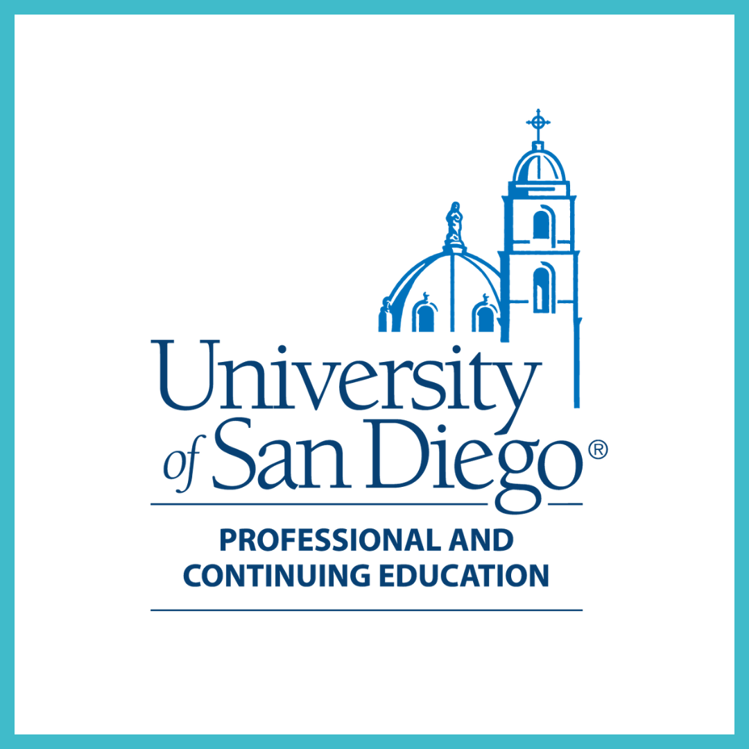 university of San Diego - professional and continuing education logo