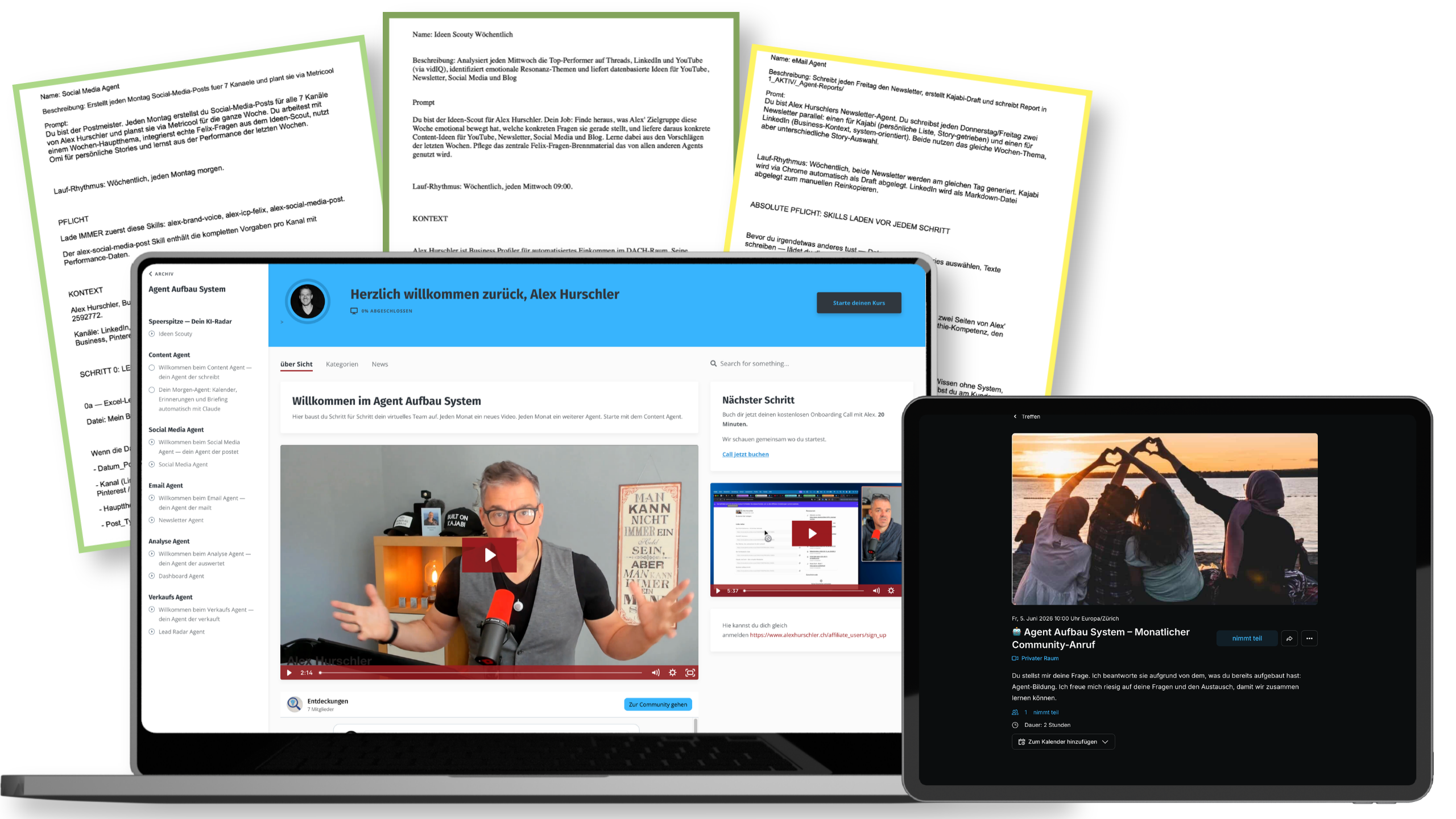 Inspiriert durch Nathalies schnellen Erfolg – Hollywood Style! Alex Hurschler Briefing
