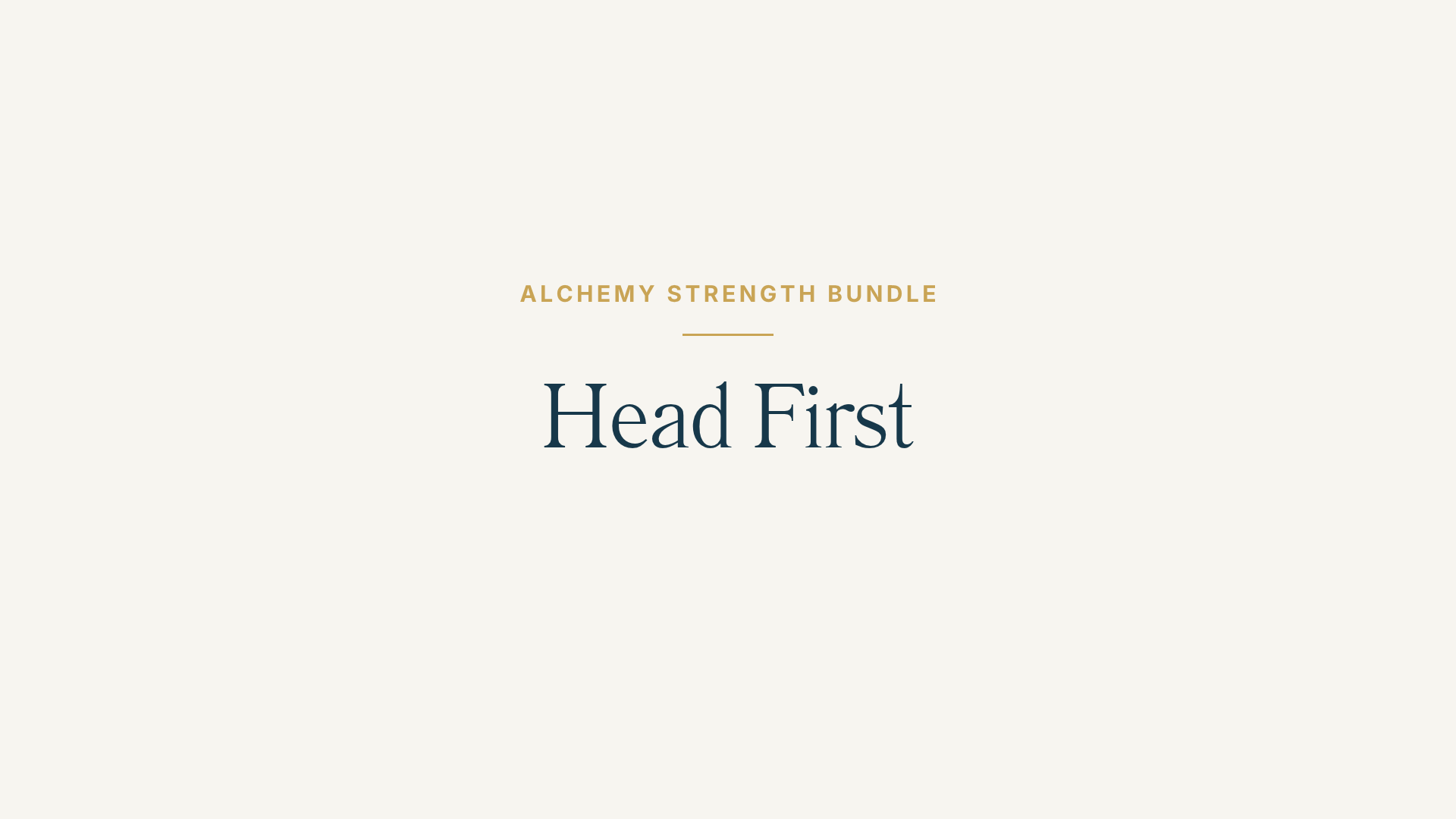 Head First bundle