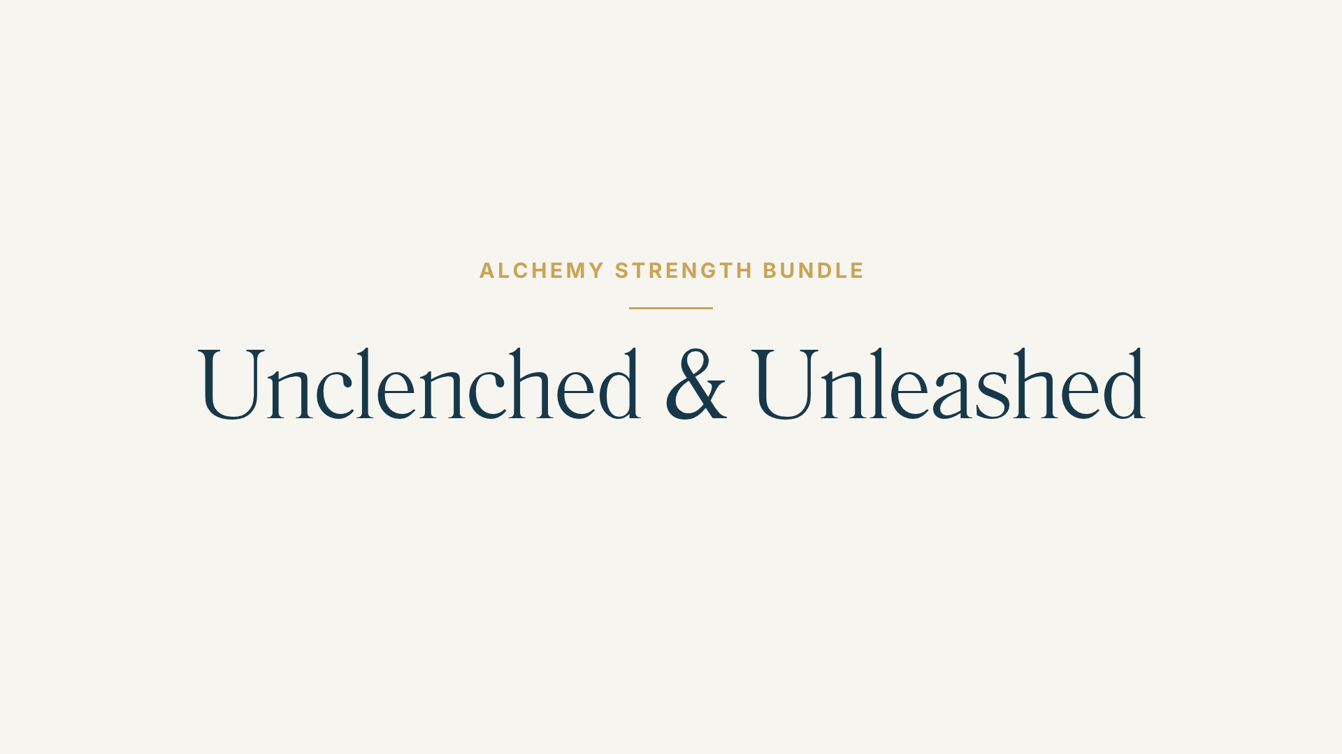Unclenched and Unleashed bundle