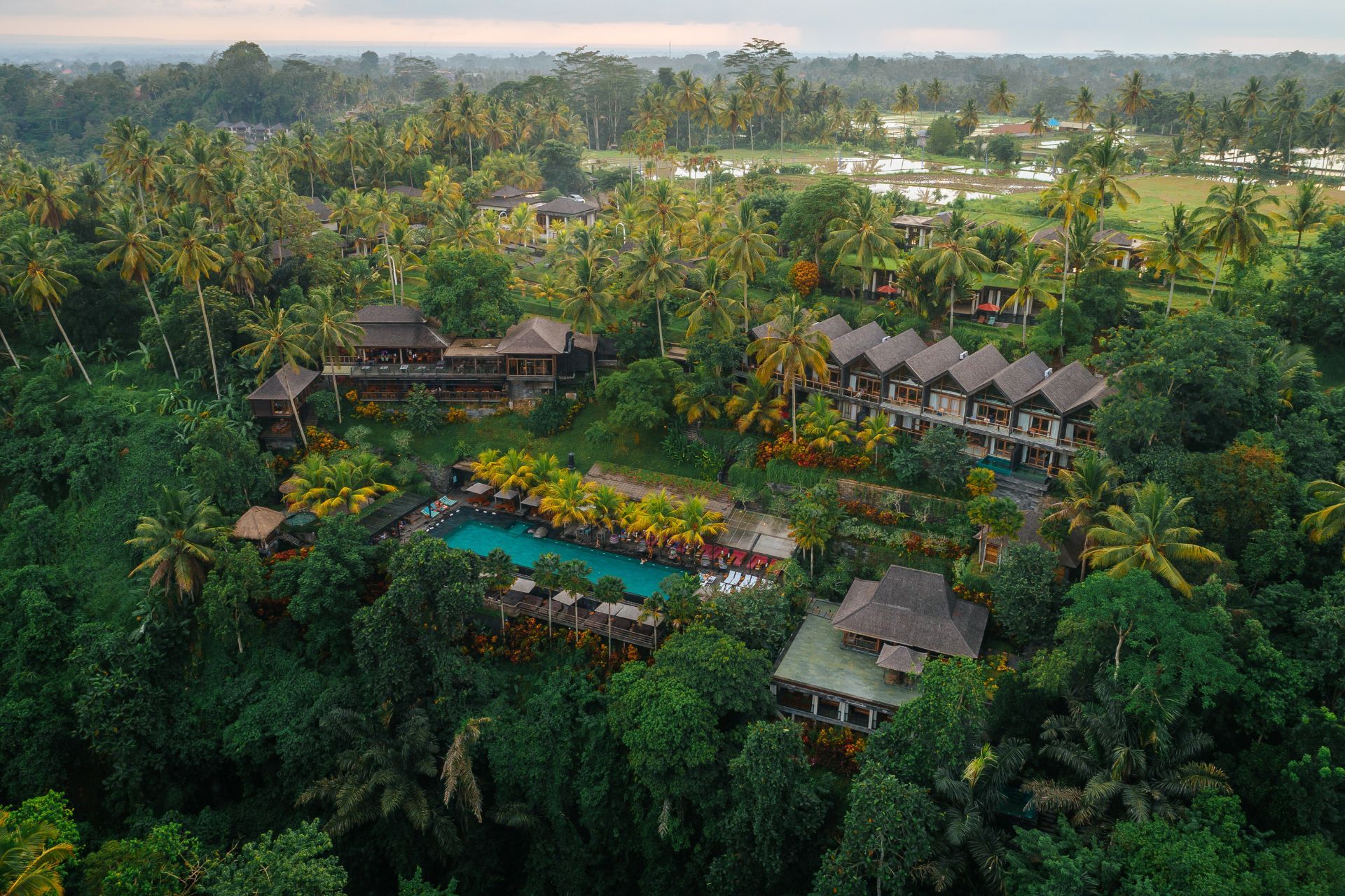 Luxury retreat setting in Bali