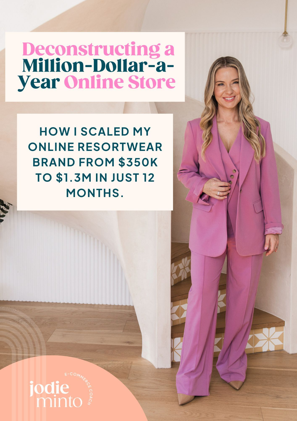 How I scaled my fashion brand from $350K to $1.3M free guide cover