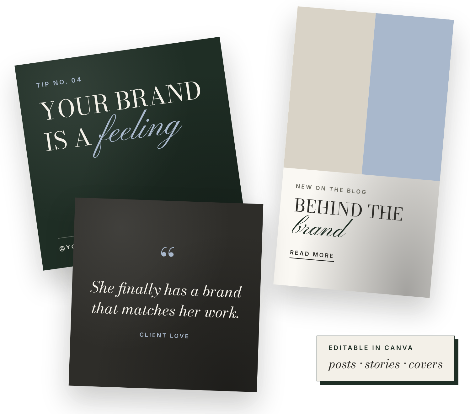 Brand by You Canva post and story templates